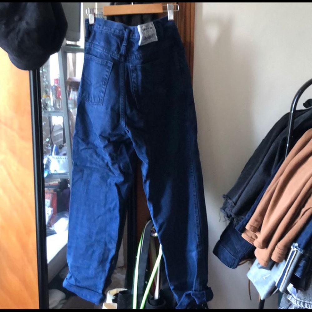 Levi’s dark blue jeans